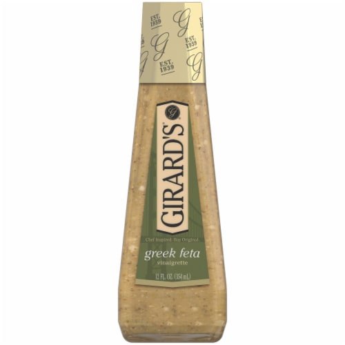 Girard's® Greek Feta Vinaigrette Salad Dressing Perspective: front