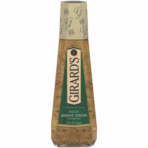 Girard's Bacon Sweet Onion Vinaigrette Dressing Perspective: front