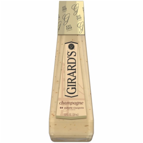 Girard's® Light Champagne Vinaigrette Salad Dressing Perspective: front