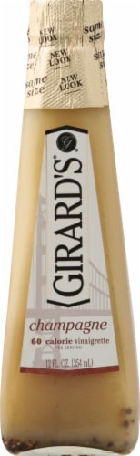 Girard's® Light Champagne Vinaigrette Salad Dressing Perspective: front