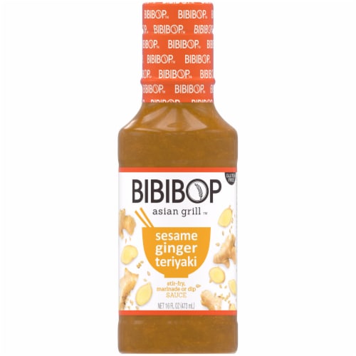 Bibibop Asian Grill Sesame Ginger Teriyaki Sauce Perspective: front