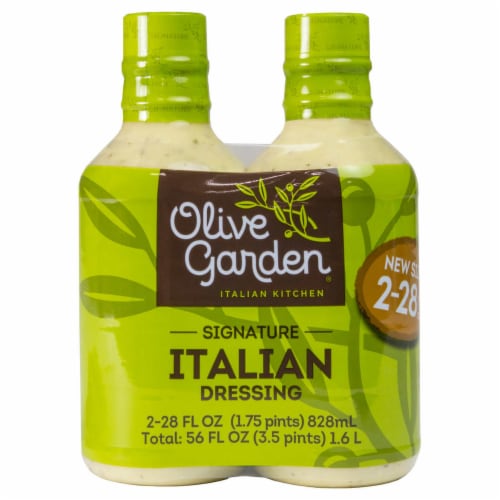Olive Garden Italian Dressing - 2x28 Ounce Bottles Perspective: front