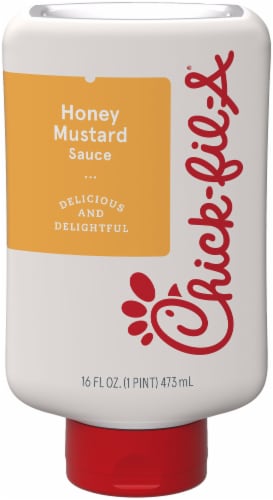 Chick-fil-A Honey Mustard Sauce Perspective: front