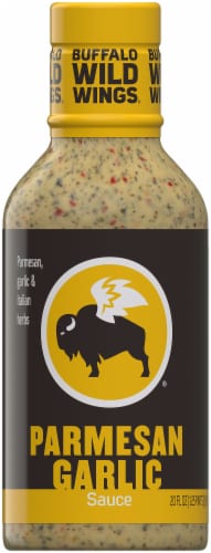 Buffalo Wild Wings Parmesan Garlic Sauce Perspective: front