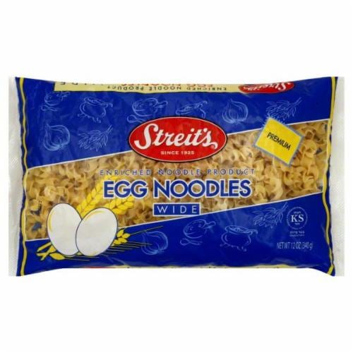 Streit's Wide Egg Noodles Perspective: front