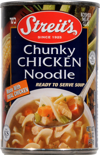 Streit's® Chunky Chicken Noodle Soup Perspective: front