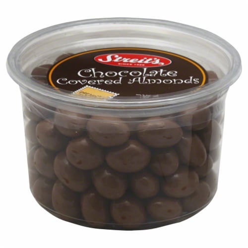 Streit's Chocolate Covered Almonds Perspective: front