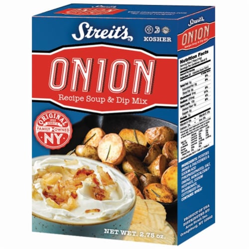Streit's Onion Soup and Dip Mix Perspective: front