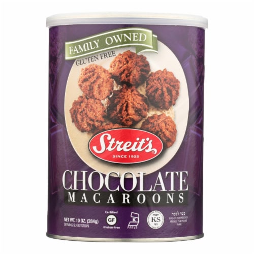 Streit's® Gluten Free Chocolate Macaroons Perspective: front