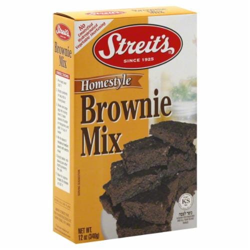 Streit's Fudge Brownie Mix Perspective: front