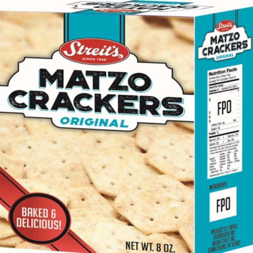 Streit's® Plain Matzo Crackers Perspective: front