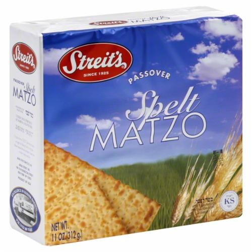 Streit's Spelt Matzo Perspective: front