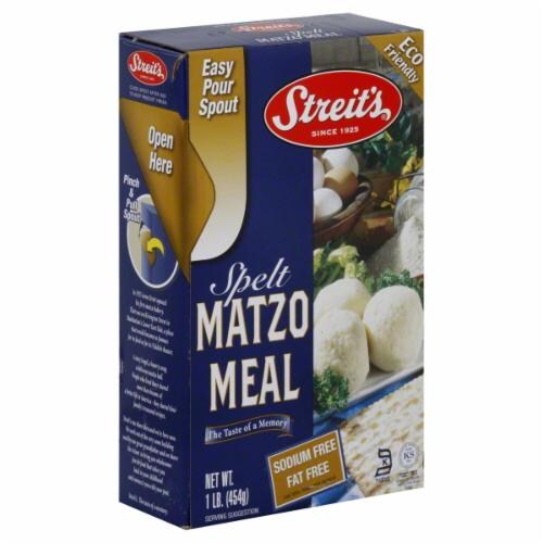 Streit's Spelt Matzo Meal Perspective: front