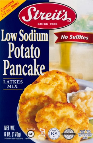 Streit's Low Sodium Potato Pancake Mix Perspective: front