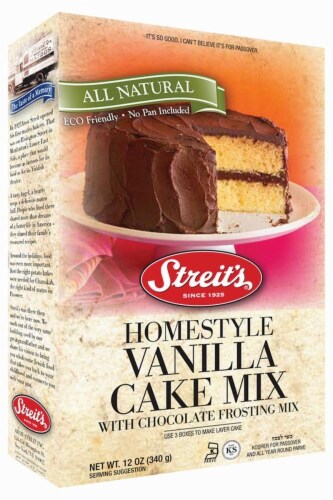 Streit's Gluten Free Vanilla Cake Mix Perspective: front