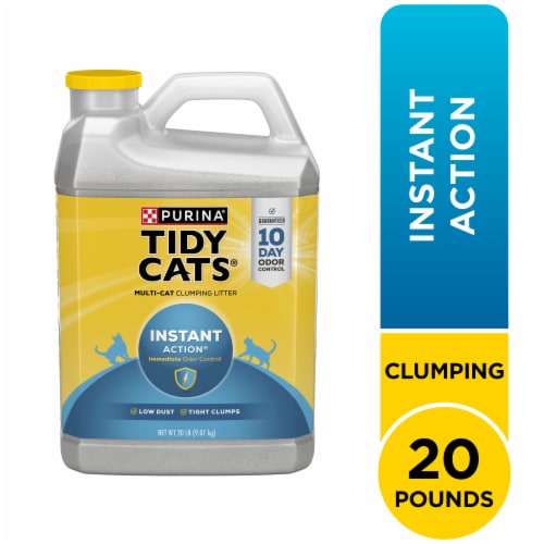 Purina Tidy Cats Clumping Cat Litter Instant Action Perspective: front