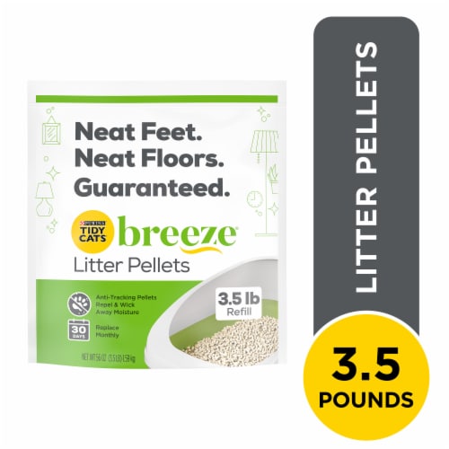 Purina Tidy Cats BREEZE Litter Box System Starter Kit Litter Box Litter Pellets Pads 56 oz Kroger