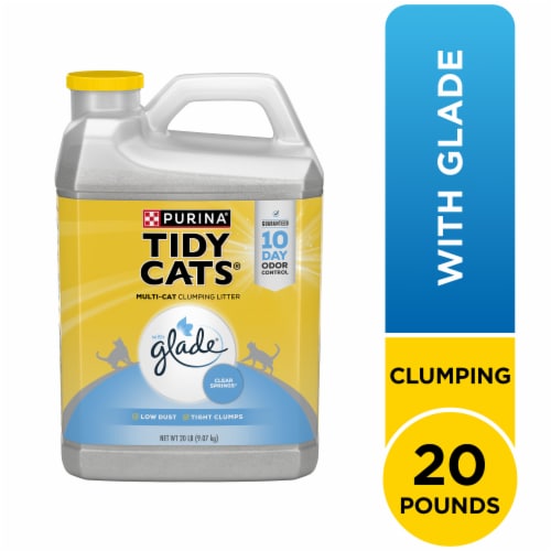 Tidy Cats® Glade® Clear Springs® Multi-Cat Clumping Litter