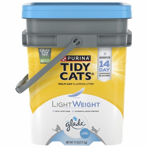 Tidy Cats LightWeight Glade Clear Springs Scented Clumping Litter for Multiple Cats