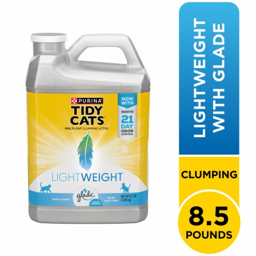 Tidy Cats® LightWeight Glade® Clear Springs® Clumping Multi-Cat Litter Perspective: front
