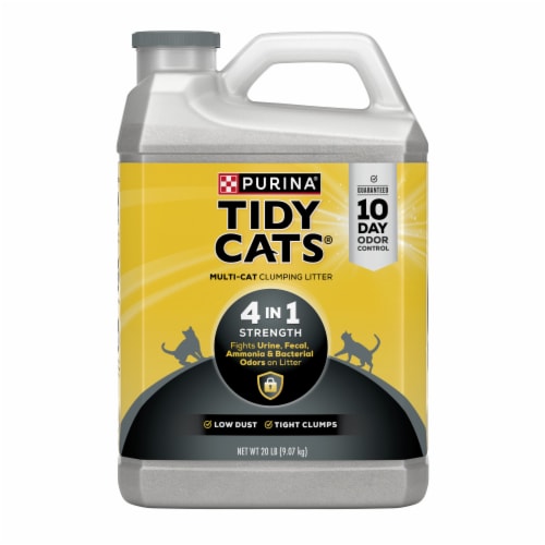 Tidy Cats® 4-in-1 Strength Clumping Multi-Cat Litter Perspective: front