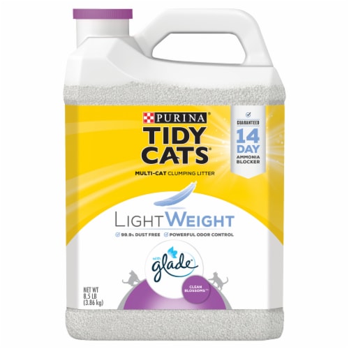 Tidy Cats LightWeight Glade Clean Blossoms Dust Free Clumping Multi-Cat Litter