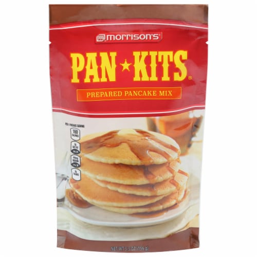 Morrison Pan-Kits Pancake Mix Perspective: front