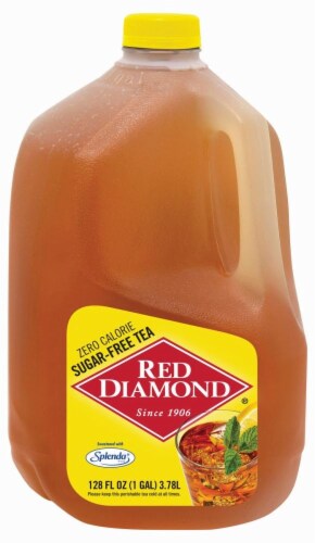 Red Diamond®  Sugar-Free Iced Tea Carton Perspective: front