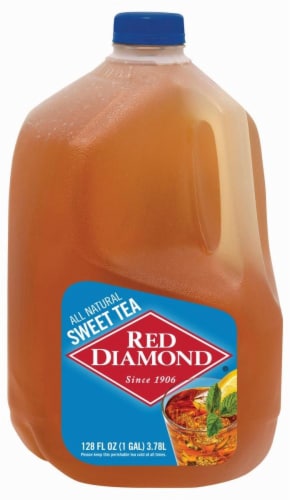 Red Diamond® Sweet Iced Tea Carton Perspective: front