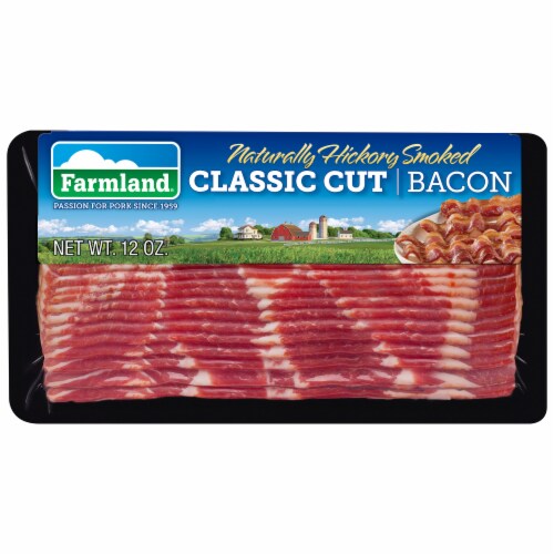 Farmland® Hickory Smoked Classic Cut Bacon Perspective: front