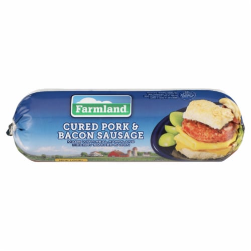 Farmland® Pork & Bacon Sausage Roll Perspective: front