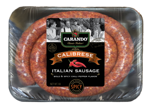 Carando Calabrese Italian Sausage Perspective: front