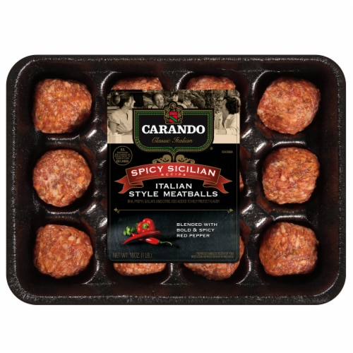 Carando Spicy Sicilian Italian Meatballs