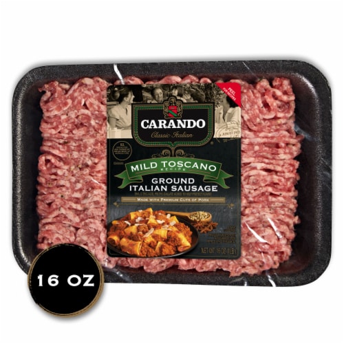 Carando Mild Toscano Ground Italian Sausage Links