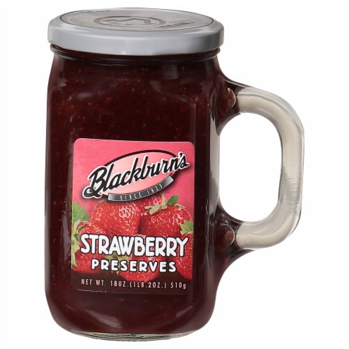 Blackburn's Strawberry Preserves Perspective: front