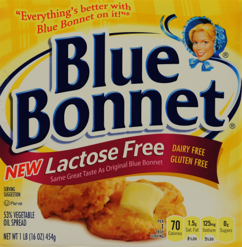 Blue Bonnet Lactose Free Sticks Perspective: front