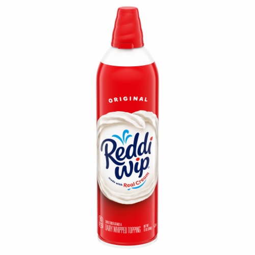 ReddiWip Original Whipped Topping Made With Real Cream, 13 OZ Harris