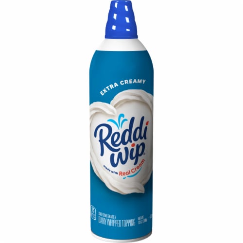 Reddi Wip Extra Creamy Whipped Topping Perspective: front