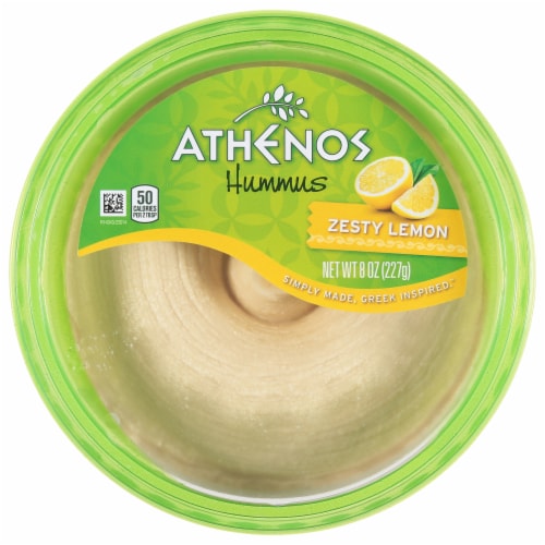 Athenos Zesty Lemon Hummus Perspective: front