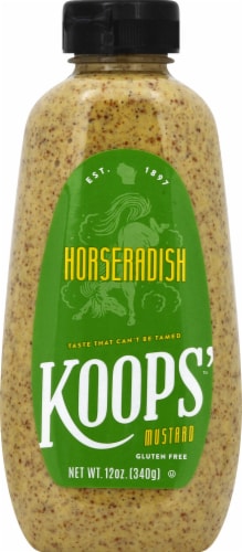 Koops Horseradish Mustard Perspective: front