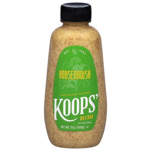 Koops'™ Horseradish Mustard Perspective: front