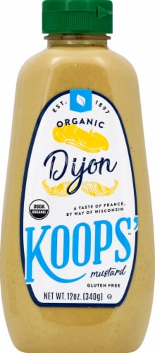 Koops Mustard Organic Dijon Perspective: front