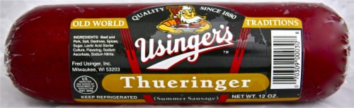 Usinger's Thueringer Summer Sausage Perspective: front