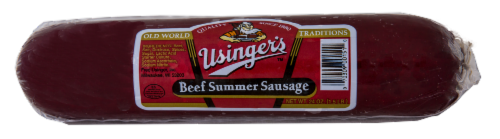 Usinger's Beef Summer Sausage Perspective: front