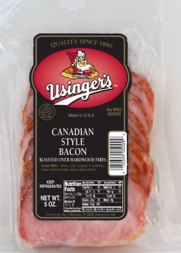Usinger's™ Canadian Style Bacon Perspective: front