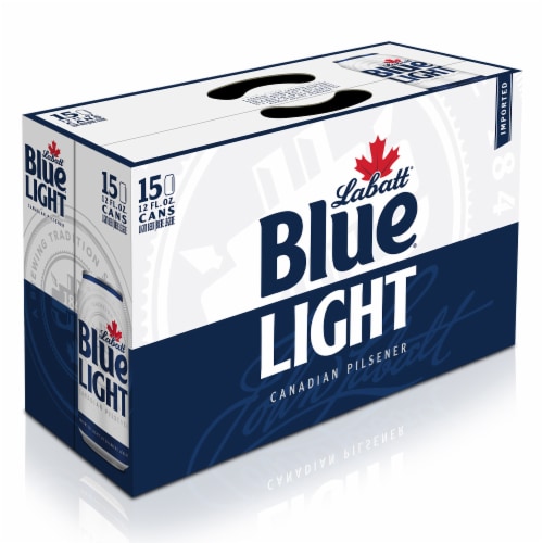 Labatt® Blue® Light Canadian Pilsener Perspective: front
