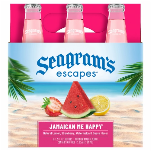 Seagram's Escapes® Jamaican Me Happy® Malt Beverage Variety Pack Perspective: front