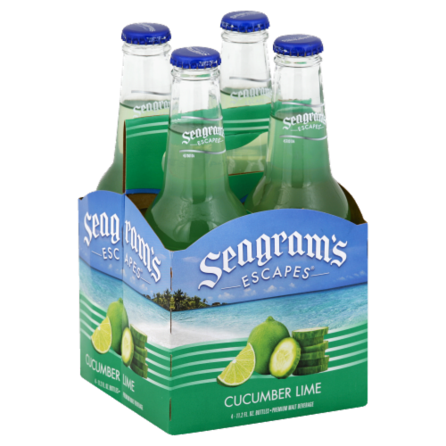 Seagram's Escapes Cucumber Lime Cooler Perspective: front