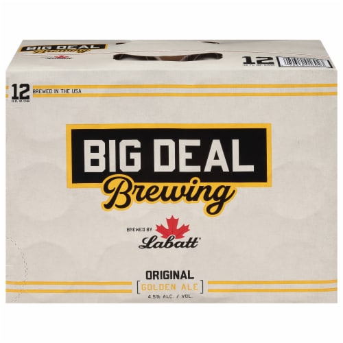 Big Deal Golden Ale Perspective: front