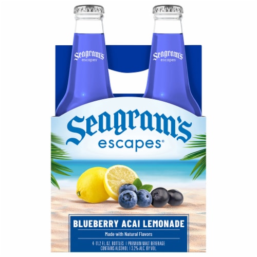 Seagram's Escapes® Blueberry Acai Lemonade Perspective: front